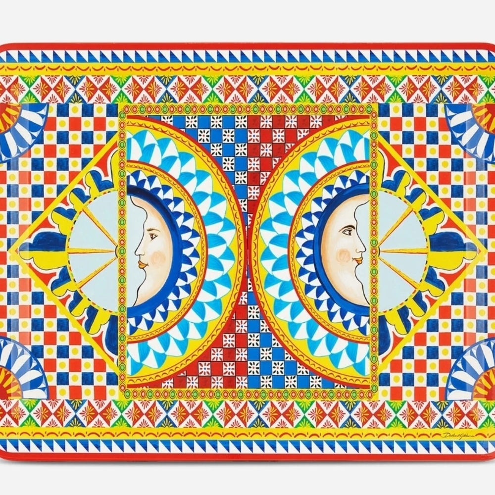 Dolce & Gabbana Multicolor Decorative Mat